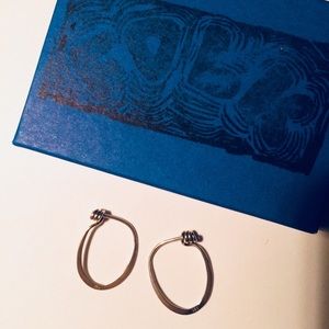 NWOT Sterling Silver Tiger Mountain Earrings